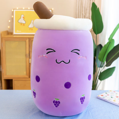 Boba Milk Tea Plush Pillow
