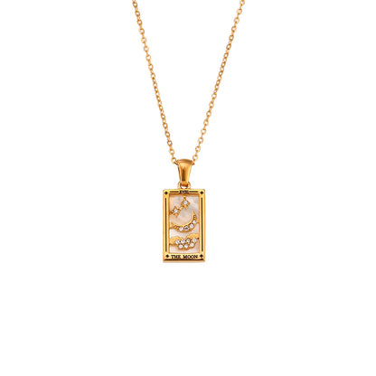 Tarot Card Pendant Necklace