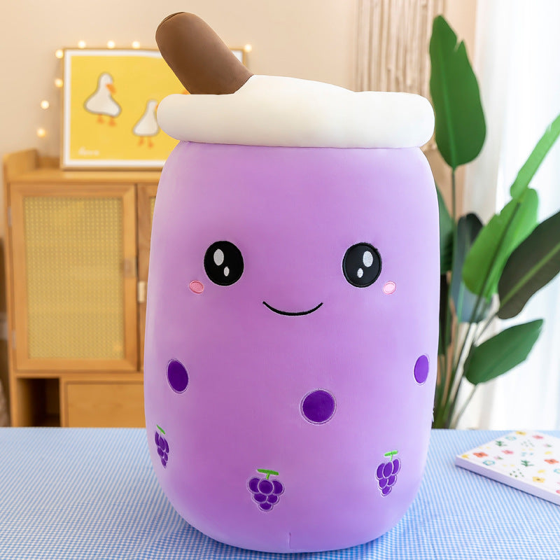 Boba Milk Tea Plush Pillow